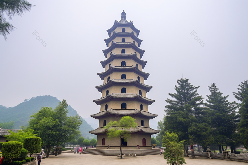 著名旅游景点地标性建筑宝塔景区,高清,摄影图,摄影图片,图片大全,摄影图免费下载